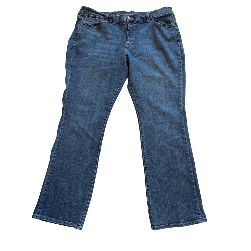 Old Navy The Sweetheart Jeans Womens 18 Blue Excellent Distressed Back Pockets